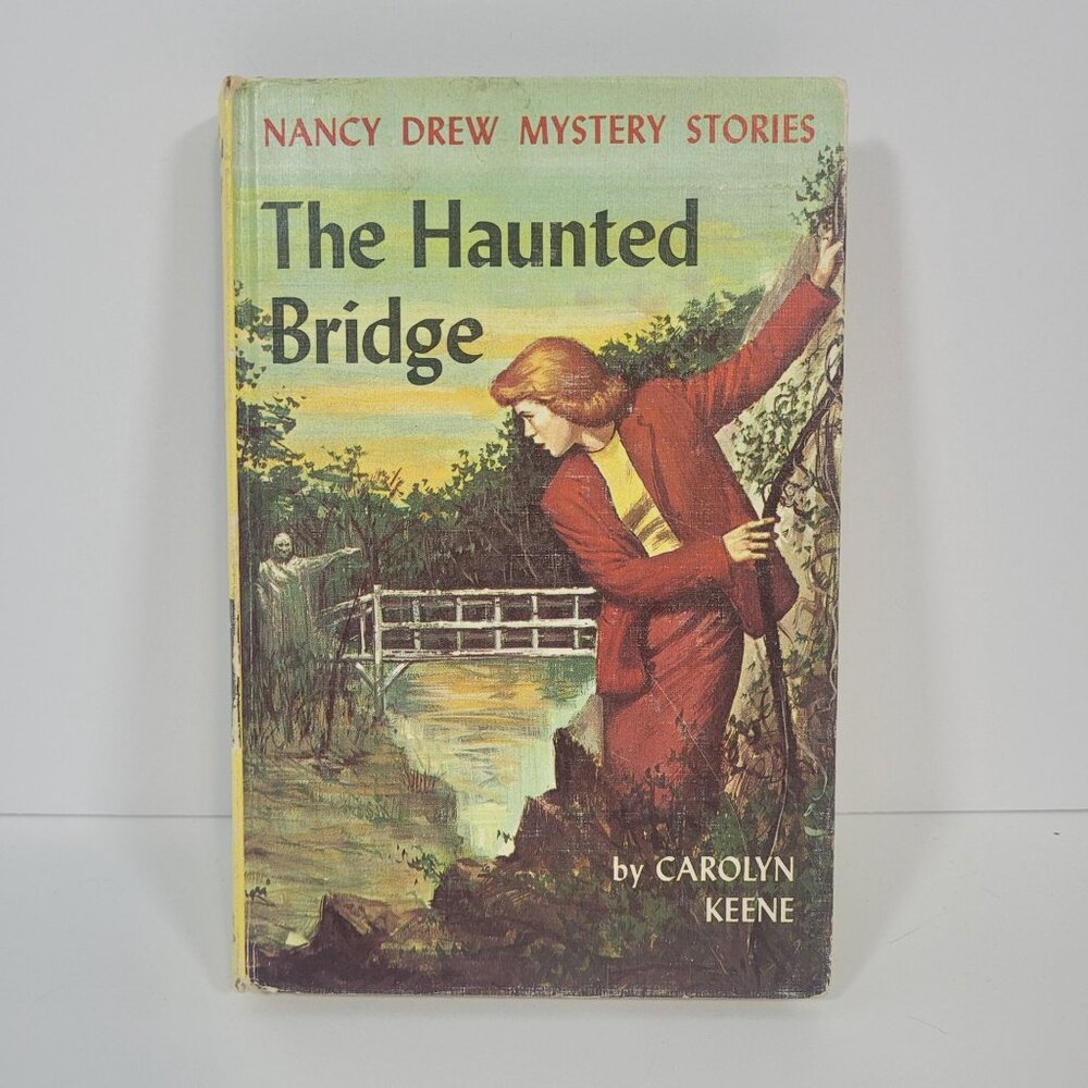 Nancy Drew Haunted‎ Bridge #15 Original Text Grosset Dunlap Hardcover Book